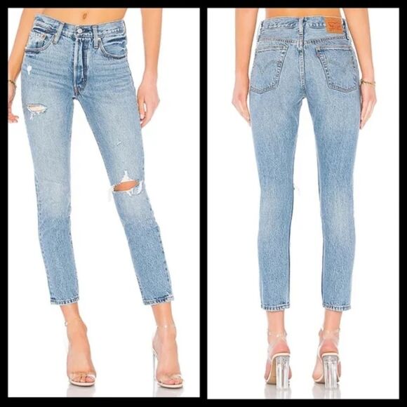 Levi's 501 Premium Destructed Jeans 30 NWT - Picture 1 of 14